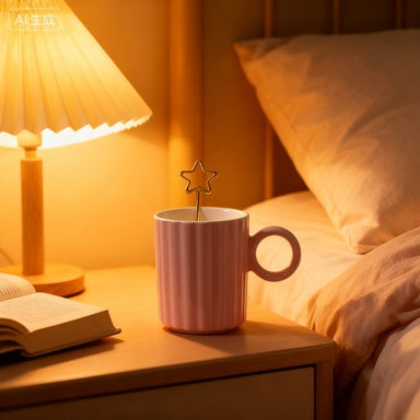 Petal Ceramic Mug-Pink