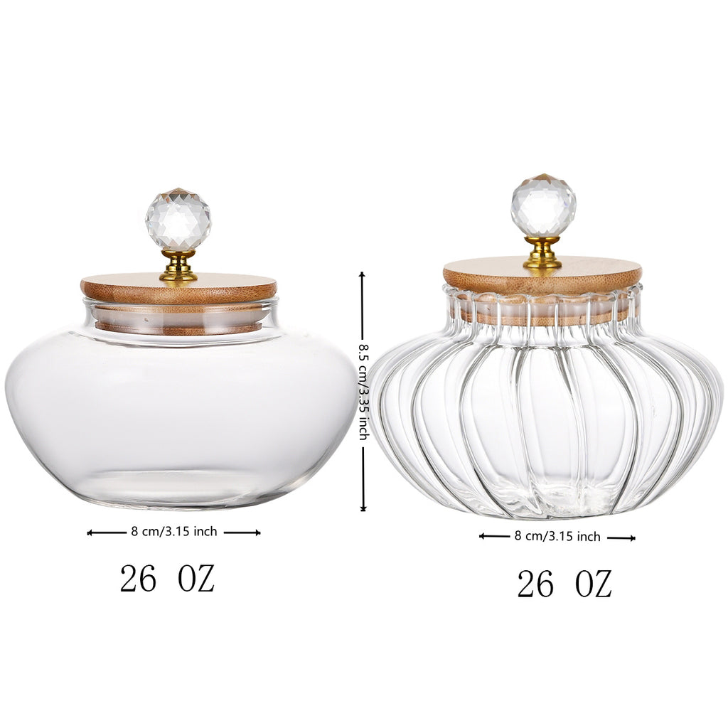 High Borosilicate Stripe Sealed Jar